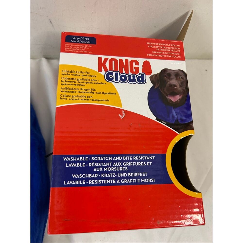 Kong Cloud Neck‎ for Dogs Large Blue 14-20" Pet Accessories - Picture 3 of 7